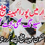 Top 10 Brilliant Money Saving Tips: How to Manage Your Home on a 40,000 PKR Monthly Budget